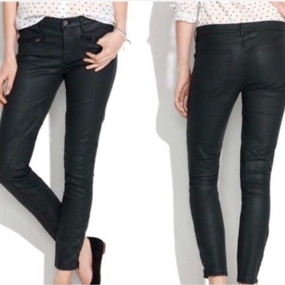 Madewell Coated Jeans Size 26